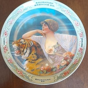 Vintage Bar Decor, Savannah Brewing Company, 1982